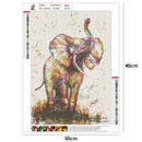 5D DIY Full Drill Diamond Painting Cross Stitch Embroidery Kit (Elephant05)