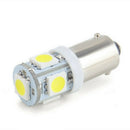 10PCS T11 BA9S 5050 5-SMD LED White Light Bulb Car 12V Lamp T4W 3886X H6W 363