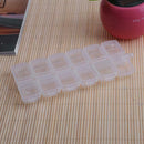 12 Grids Tool Jewelry Storage Box Portable Mini Kit Double Rows Box Display A
