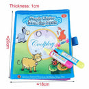 Coolplay Colorful Water Drawing Mat Magic Water Pen Drawing Board Book Baby