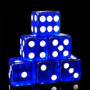 100Pcs/Bag 14Mm Colorful Dice Transparent Dices For Game Bar Playing Game S Y2A6