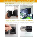 Programmable Mini Auto Fish Feeder Aquarium Tank Automatic Fine Food Dispen F7T4
