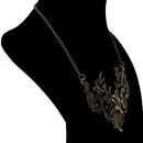 Short necklace with Deer Head pendant for Christmas Party