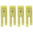 100pcs/Pack Plastic Presser Foot for Singer White Industrial Sewing Machine