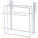 Double Layer Iron Kitchen Cabinets Shelf Chopping Board Storage Rack Shelve