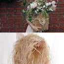 DIY Decor Natural Dried Raffia Fibre Bulk Weaving Gift P9J5 Ri X9Y0 Box L4G9