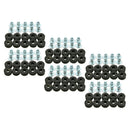 Set of 60 Motorcycle Rubber Grommets Cushions Pads Assortment Accessories For