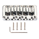 5 String Bridge for Electric Bass Guitar DIY Replacement Kits w/ Hex Wrench