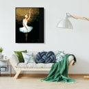 DIY Ballet Dancer Painting By Numbers Kit Canvas Oil Art Picture Home Decor