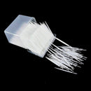 1100 Pcs Plastic Dental Picks Oral Hygiene 2 Way Interdental Tooth Brush CL H6W9