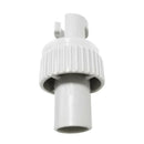 55 x 30mm White Air Foot Pump Hose Adapter Connector for Inflatable Boat Kayak