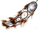 Wolf Style Handmade Dream Catcher Feathers Wall Hanging Decoration Ornament