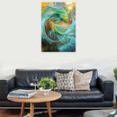 Diamond Embroidery Fish Picture Of Rhinestones Home Decor Diamond Painting