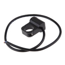 Waterproof 25mm 1" Motorcycle Handlebar Headlight ON/OFF/ON Switch Black