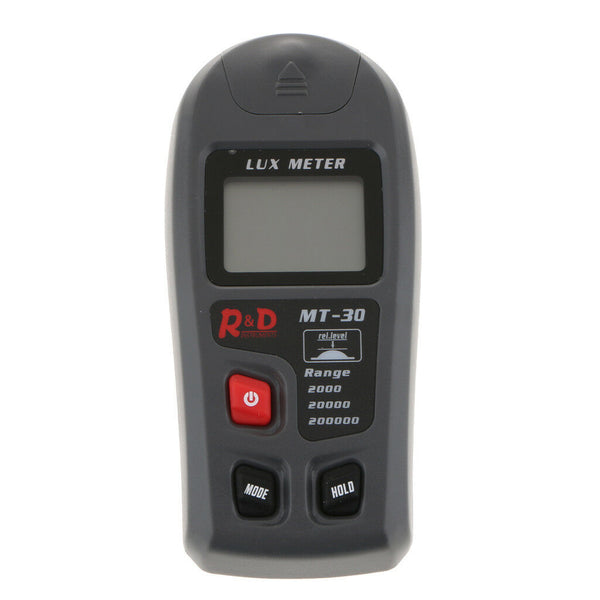 MT-30 Digital Luxmeter Light Meter Lux / FC Meter Luminometer 200,000 lux