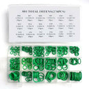 270pcs/Set 18Sizes Car HNBR A/C System Air Conditioning O Ring Seals Kit Tools