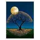 5D DIY Full Drill Diamond Painting Moon Cross Stitch Embroidery Mosaic Kit