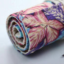 Maple Leaf Canvas School Pencil Case 36 Holes Roll Pencilcase Large Pen Bag