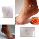 Fashion Bohemian Bead Infinity Charm Chain Anklet Bracelet Barefoot Rewelry  JR