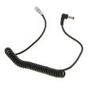DC Port Socket Power Cable Coiled Cord for Blackmagic Pocket Cinema Camera