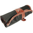 72 Holes Canvas Wrap Roll Up Pencil Bag Pen Case Holder Storage Pouch Deluxe