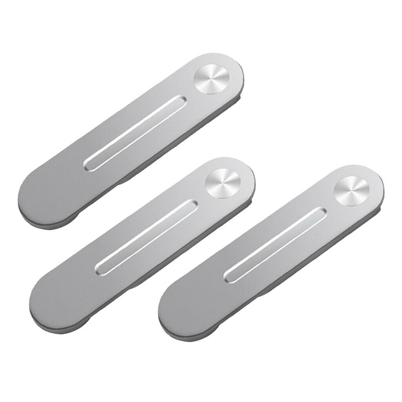 3x  Laptop Side Mounts Cellphone Holder Fixed for Smartphone Phone