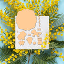 Animal Series Cut Die Stencil Embossing Template for Album (Cutting Dies) A