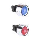 2pcs Car Engine LED Start Push Button Press Push Switch Ignition Starter