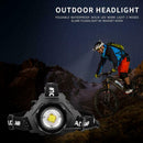 Zoom 2000lm XHP70LED Torch Flashlight Outdoor Camping Safety Smart USB Head Lamp