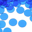 500Pcs Professional Bingo Game Chips Counting Bingo Chips Plastic Blue