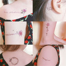 10x Cute Water Transfer Tattoos Body Art Makeup Cool Waterproof Girl Stickers â„–[