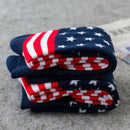 Patriotic American Flag Socks Unisex Fashion Casual Socks Fashion Wedding GifJ,a