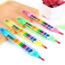 20 Colors Oil Paint Pen Stacker Pencils Drawing Art Gift Painting Top For C Z6K6