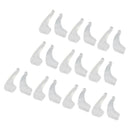 10 Pairs Silica gel Glasses Ear Hook Tip Spectacles Grip Temple Holder Clear