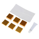 20pcs Cooling Heatsinks Cooler Kit with Thermal Conductive Adhesive & Stickers