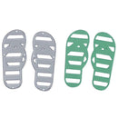 Slippers  Cutting Dies Stencil DIY Album Scrapbook Card Decor 2pcs