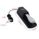 Universal Damper Sustain Pedal For Electric Piano Keyboard with Switch