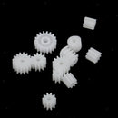 11pcs Plastic Assorted Gears Worm Kits for Kids Toys DIY Robot RC Car Models