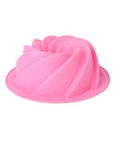 Silicone Swirl Cake Bakeware Mold Non stick Ring Pan Chocolate Baking Mould Tool