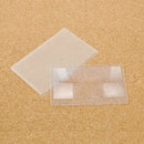 Credit Card Size 3x Portable Magnifier Reading Wallet Magnifying Glass Magnifier