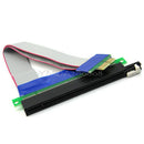 PCI E1X to 16X Express Slot Riser Cards Extender Extension Ribbon Flexible Cable