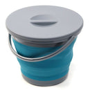 5L Folding Bucket with Cover Portable Folding Bucket Car Wash Fishing Promo