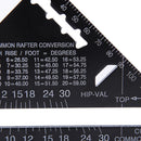 Triangle Angle Square Speed Rafter Protractor Miter Ruler Kit SELJ