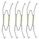 10 Pack Plate Hangers, Wall Plate Hangers and 10 Pack Wall Hooks, Compatibl