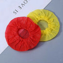 400Pcs Sanitary Non-woven Microphone Cover Cap for Karaoke Stage KTV Mic Covers