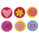 12Pcs Sponge Painting Brush Sponge Stampers Kids DIY Graffiti Drawing Craft Toys