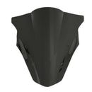 Black Motorcycle Windshield Windscreen for 12-16 Kawasaki Ninja 650 Er6F Ex J9C4