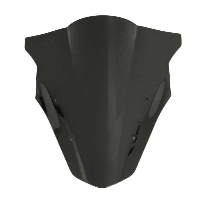 Black Motorcycle Windshield Windscreen for 12-16 Kawasaki Ninja 650 Er6F Ex J9C4
