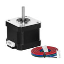 Nema 17 Stepper Motor, 1Pcs Bipolar 1.7A 40Ncm(56.2Oz.In) 40Mm Body 4-Lead