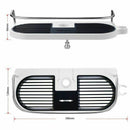Shower Shelf Telescopic Adjustable Bathroom Organizer Shelf for Shower Bar